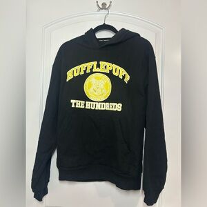 The Hundreds x Harry Potter Hufflepuff Black Hoodie Size M Minimal Streetwear